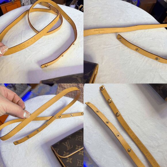 Louis Vuitton LV Brown Monogram Pochette Florentine Belt Bag Small - Picture 16 of 16